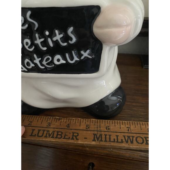 Vintage Sur La Table French Pasty Pig Cookie Jar Earthenware Ceramic Cookie Jar - Picture 6 of 7